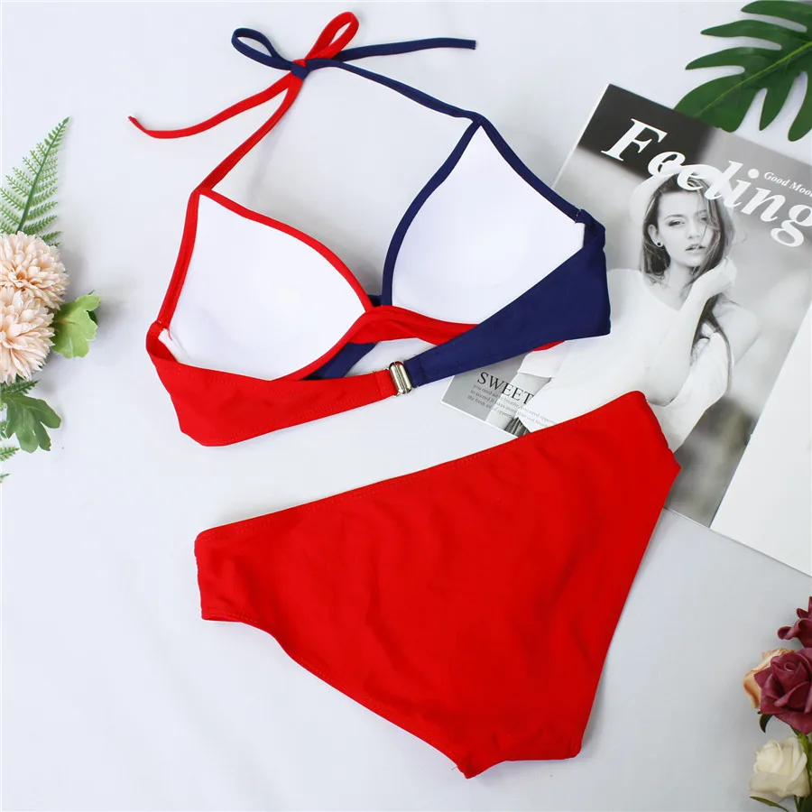 Sexy Bikini Push Up Swimwear Women biquinis feminino 2018 mujer Swimsuit tanga Swimming Bathing Suit Plus Size Bikinis Set XXXL 12