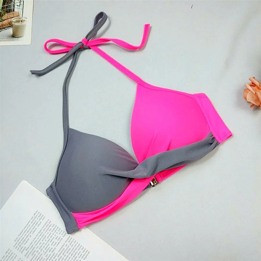 Sexy Bikini Push Up Swimwear Women biquinis feminino 2018 mujer Swimsuit tanga Swimming Bathing Suit Plus Size Bikinis Set XXXL 22