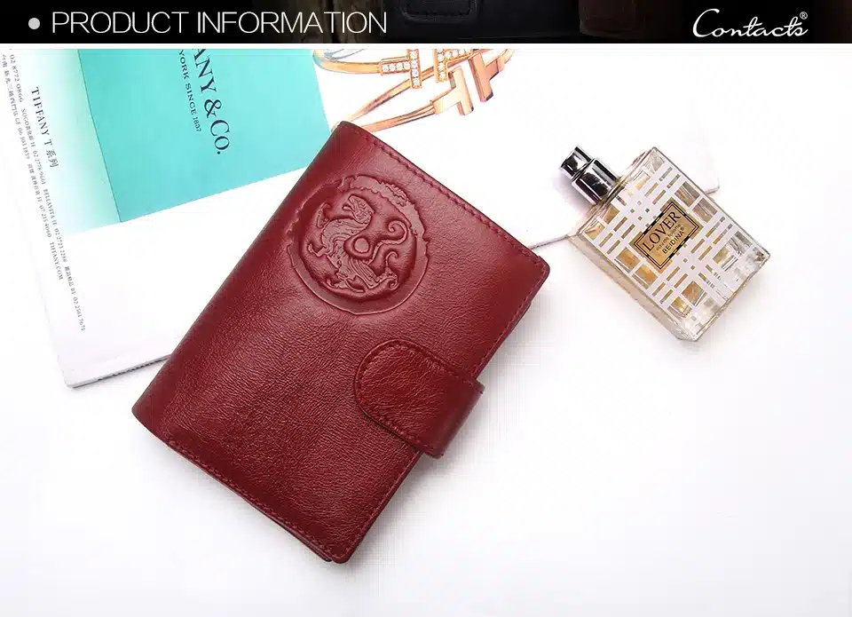 Passport Wallet Genuine Leather Women Travel Wallets Business Card Passport Purse Organizer Driver License Cover Document Holder 22