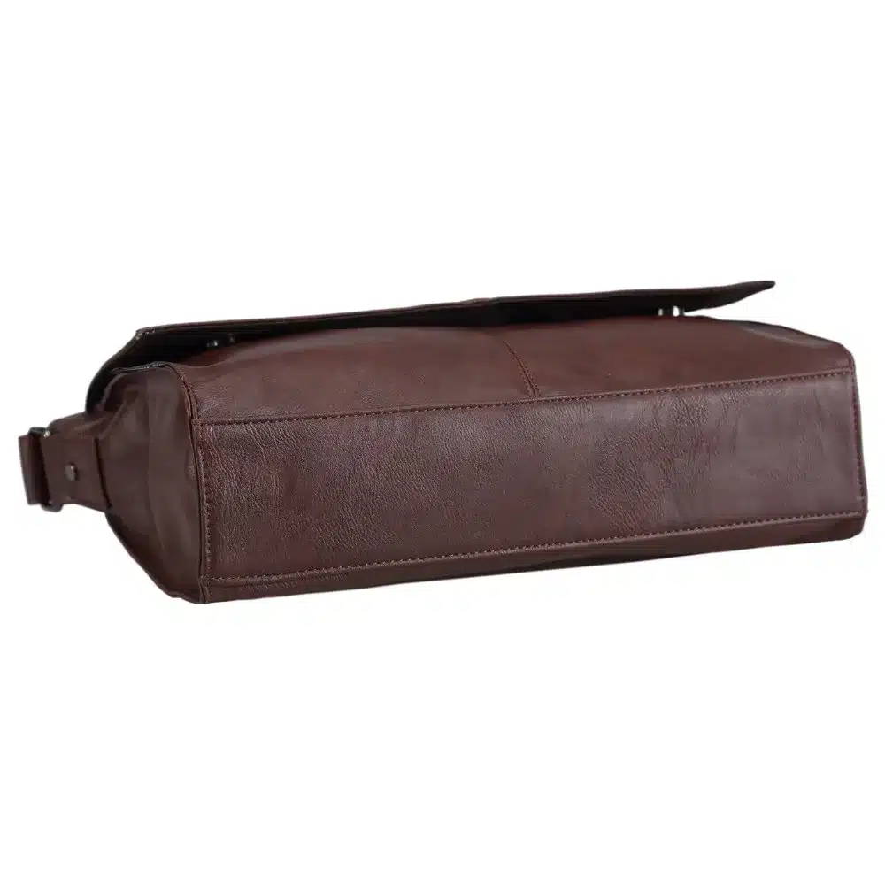 Designer Handbags Men's 14 inch Laptop Bag Male PU Leather Messenger Bags Men Travel School Bags Leisure Shoulder Bags Free Ship 19