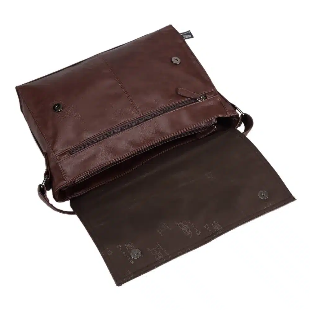 Designer Handbags Men's 14 inch Laptop Bag Male PU Leather Messenger Bags Men Travel School Bags Leisure Shoulder Bags Free Ship 20