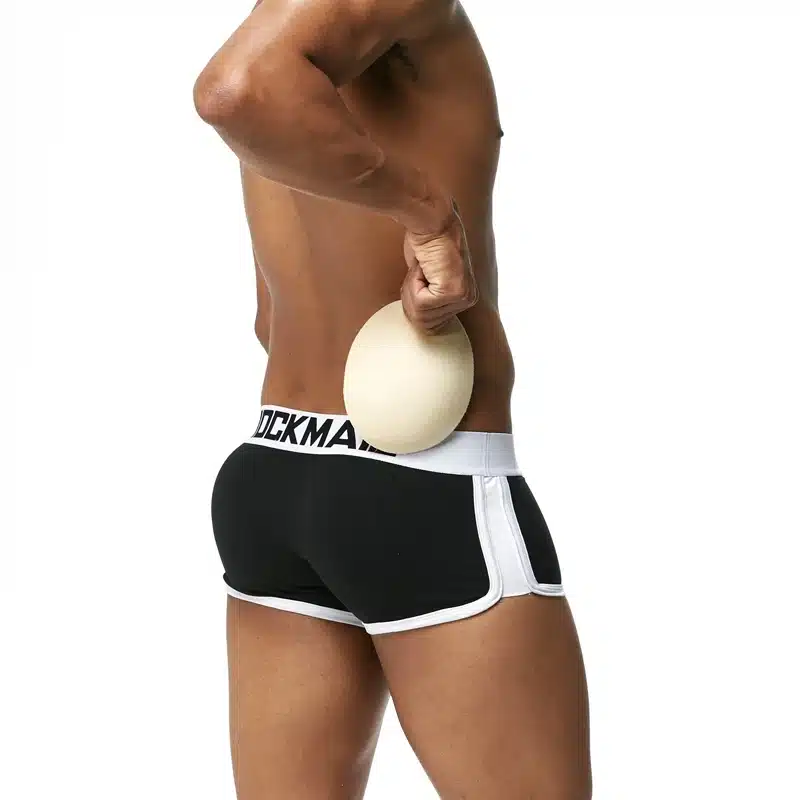 JOCKMAIL enhancement Sexy men underwear penis boxer Push up boxershorts Hip-up Butt Lifter Package Enhancing Padded Trunk Gay 16