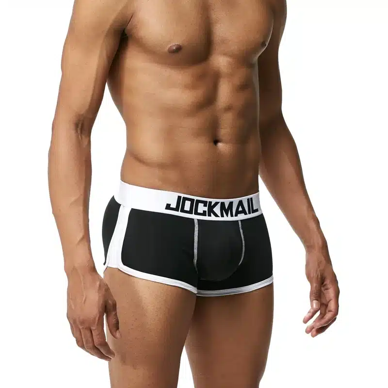 JOCKMAIL enhancement Sexy men underwear penis boxer Push up boxershorts Hip-up Butt Lifter Package Enhancing Padded Trunk Gay 17