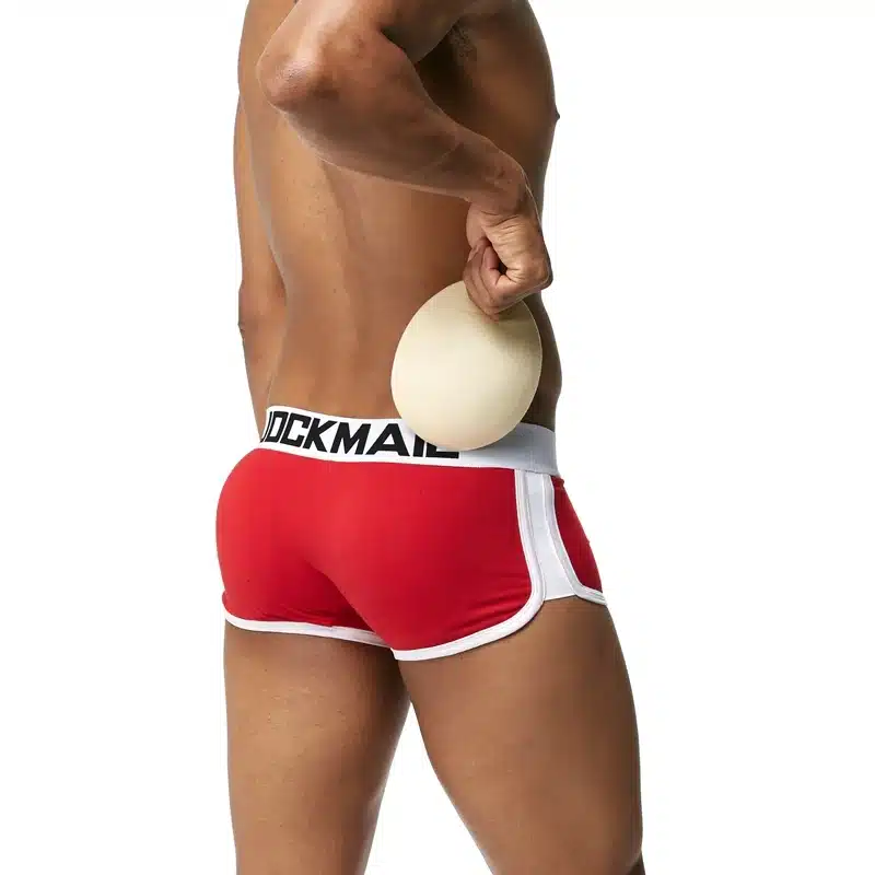 JOCKMAIL enhancement Sexy men underwear penis boxer Push up boxershorts Hip-up Butt Lifter Package Enhancing Padded Trunk Gay 25