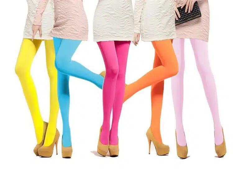 BIVIGAOS 120D High Quality Opaque Colorful Velvet Pantyhose Spring Summer Harajuku Compression Sexy Collant Women Tights Medias 19