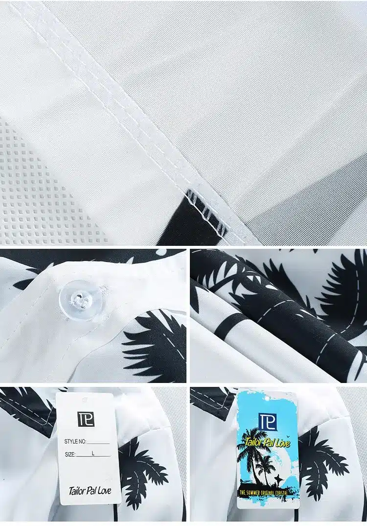 Mens Hawaiian Shirt Male Casual camisa masculina Printed Beach Shirts Short Sleeve brand clothing Free Shipping Asian Size 4XL 22