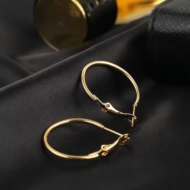 IF YOU 6 Pairs/Set Fashion Trendy Round Gold Color Rock Punk Stud Earrings Set For Woman Party Ladies Earrings Ear Jewelry Gift 26