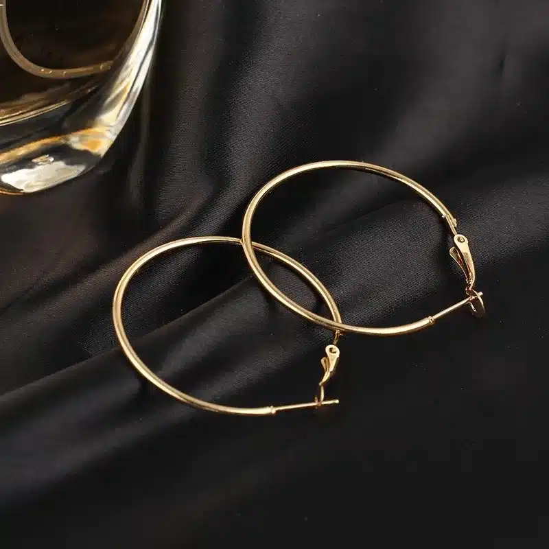 IF YOU 6 Pairs/Set Fashion Trendy Round Gold Color Rock Punk Stud Earrings Set For Woman Party Ladies Earrings Ear Jewelry Gift 28