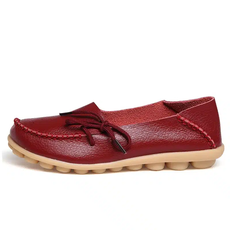 New Hot 20 Colors Natural Leather Women Flats Casual Moccasins Driving Loafers Women's Shoes Fashion Comfortable Shoes Woman 15