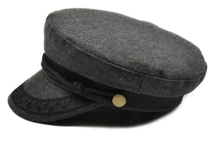COKK Military Hat Winter Hats For Women Ladies Military Hat Cap Female Black Grey Casquette Militaire Gorra Plana Military Cap 8