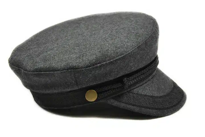 COKK Military Hat Winter Hats For Women Ladies Military Hat Cap Female Black Grey Casquette Militaire Gorra Plana Military Cap 9