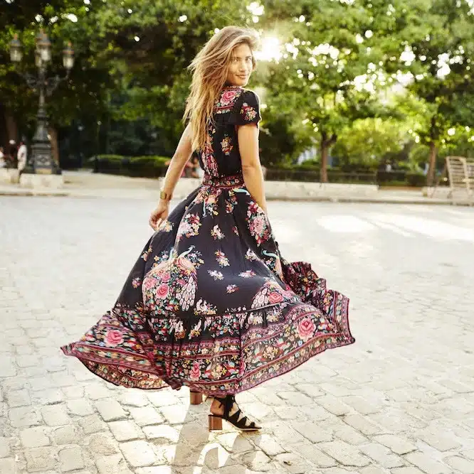 DeRuiLaDy 2018 New Women Summer Boho Beach Maxi Dress Sexy V Neck Vintage Print Long Dresses Casual Sundress Dress vestidos 15