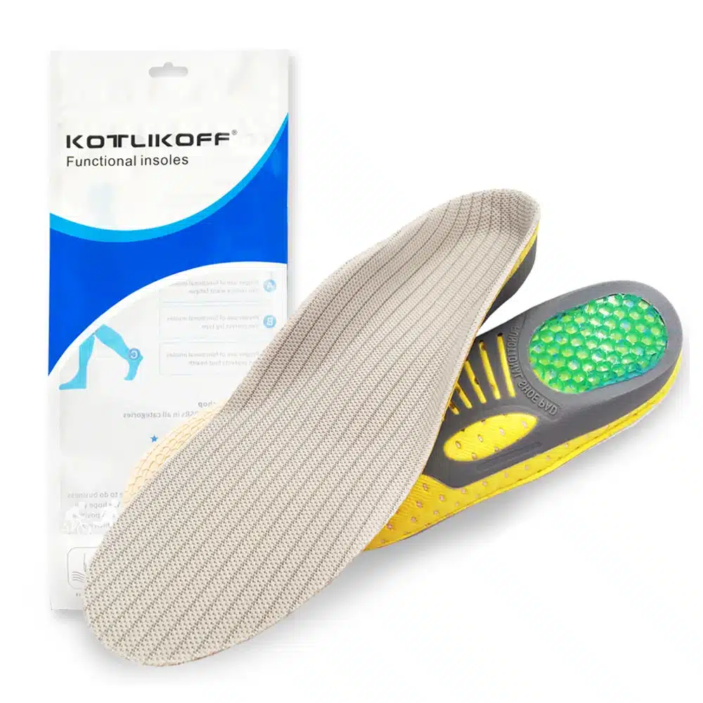 PVC Orthopedic Insoles Orthotics flat foot Health Sole Pad for Shoes insert Arch Support pad for plantar fasciitis Feet Care 4