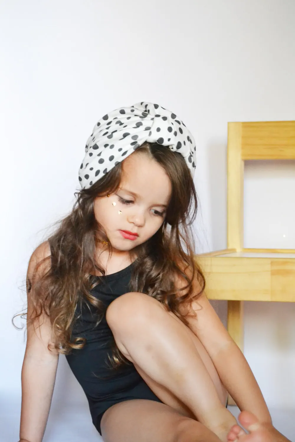 2018 Indian hat cotton Bandanas baby girls kids turban headband hair head bands wrap accessories for children headdress headwrap 19