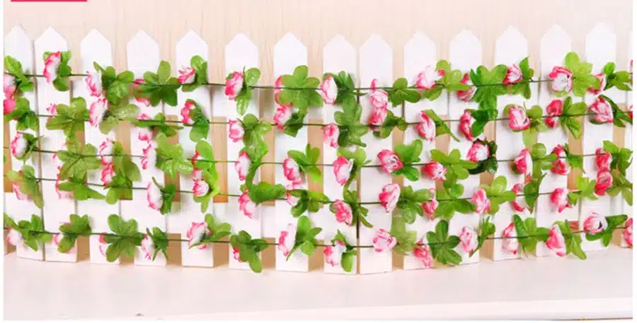 6 Colors Artificial Ivy Plants 220cm Hanging Garland Artificial flowers Home Garden Decor DIY Wall Sticker Wedding Decorations 3