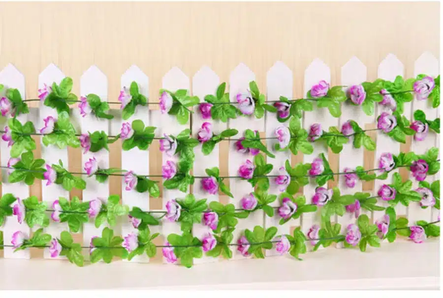 6 Colors Artificial Ivy Plants 220cm Hanging Garland Artificial flowers Home Garden Decor DIY Wall Sticker Wedding Decorations 5