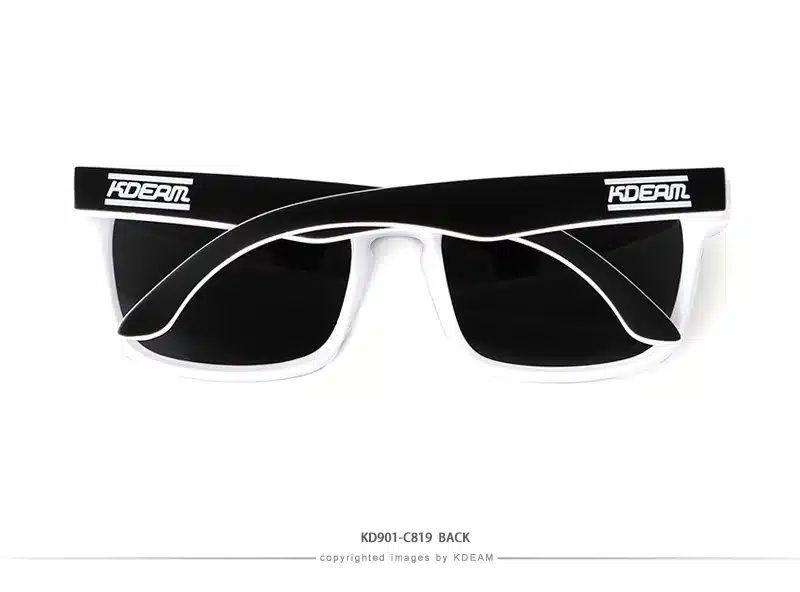 Kdeam Polarized Summer Sunglasses Men Reflective Coating Square Sun Glasses Women Brand Design Mirrored Oculos De Sol With Case 31