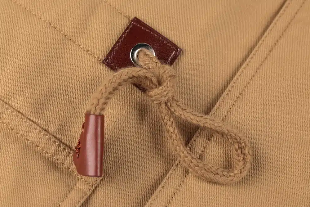 beež jakk nööriga tasku detailiga