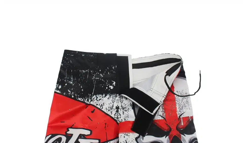 SUOTF MMA black boxing skull motion picture cotton loose size training kickboxing shorts muay thai shorts cheap mma shorts boxeo 8