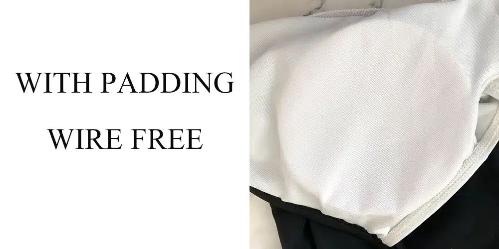 Plus Size Two Pieces Swimsuits Swimwear women Black&white Summer Large Bathing Suits Padded Beachwear Sexy backless new arrival 13