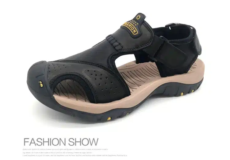 Classic Men Soft Sandals Comfortable Men Summer Shoes Leather Sandals Big Size Soft Sandals Men Roman Comfortable Men Summer 28
