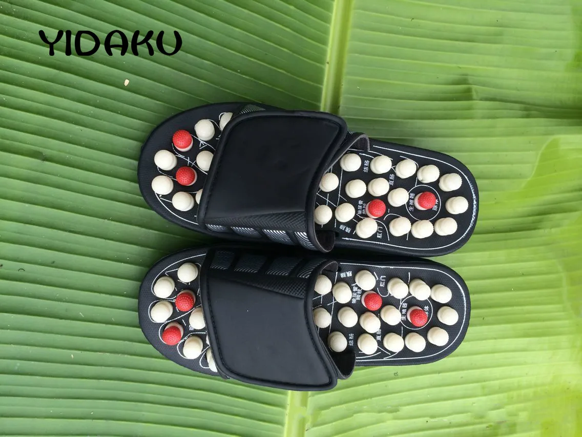 Massage Slipper Shoes Men Summer Slipper acupoint Healthcare Slipper Health Rotating Accupressure Foot Slippers for Men Women 13