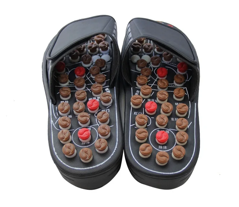 Massage Slipper Shoes Men Summer Slipper acupoint Healthcare Slipper Health Rotating Accupressure Foot Slippers for Men Women 21