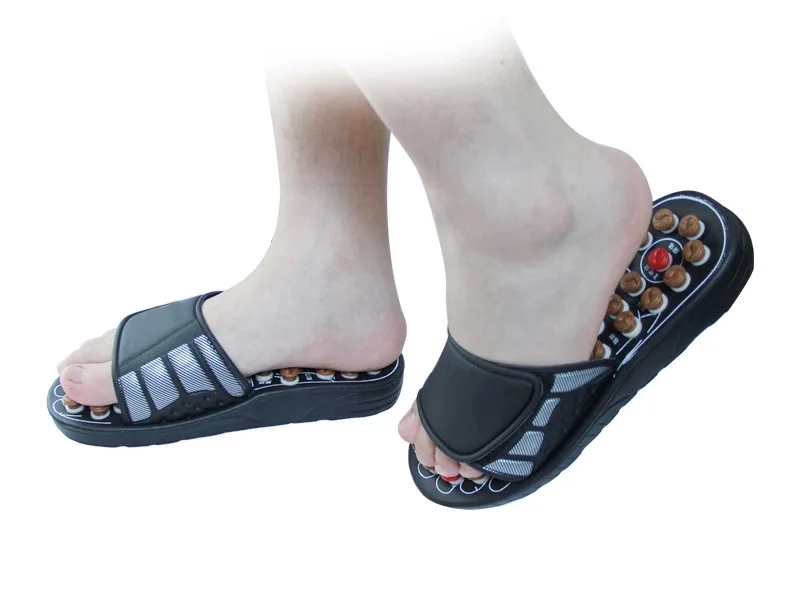 Massage Slipper Shoes Men Summer Slipper acupoint Healthcare Slipper Health Rotating Accupressure Foot Slippers for Men Women 27