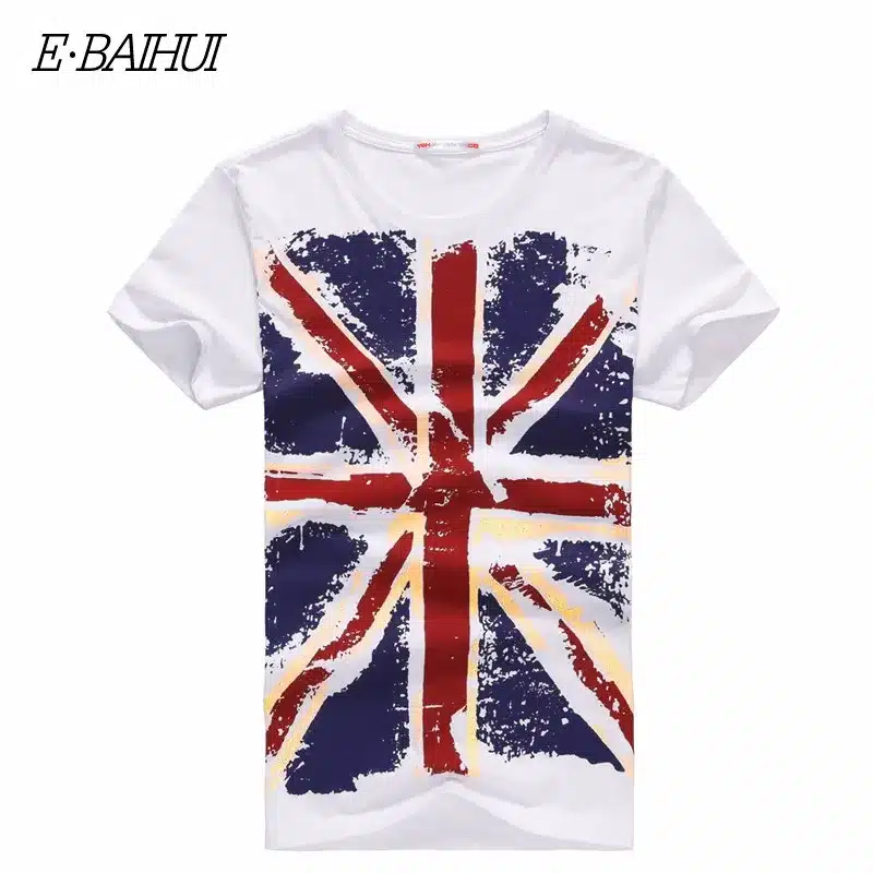 E-BAIHUI Brand Cotton men Clothing Male Slim Fit t shirt Man T-shirts Casual T-Shirts Skateboard Swag mens tops tees Y001 15