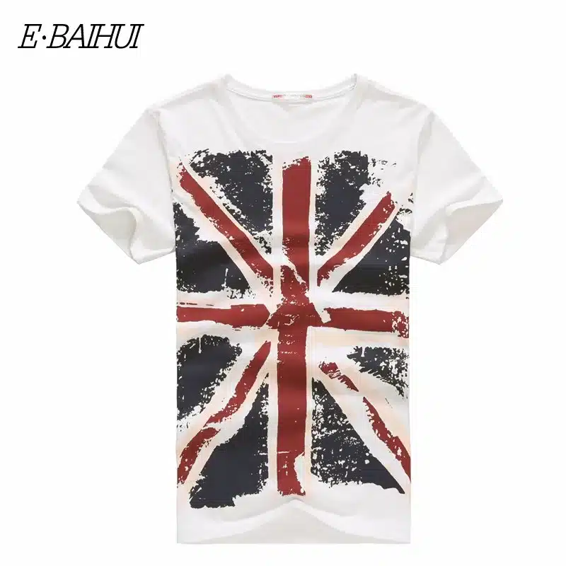 E-BAIHUI Brand Cotton men Clothing Male Slim Fit t shirt Man T-shirts Casual T-Shirts Skateboard Swag mens tops tees Y001 18