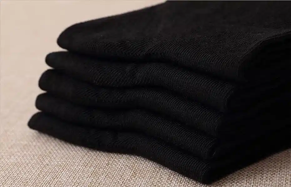 Match-Up Socks New styles men Black Business Cotton socks Wedding socks (6Pairs) US size (7.5-12) 10