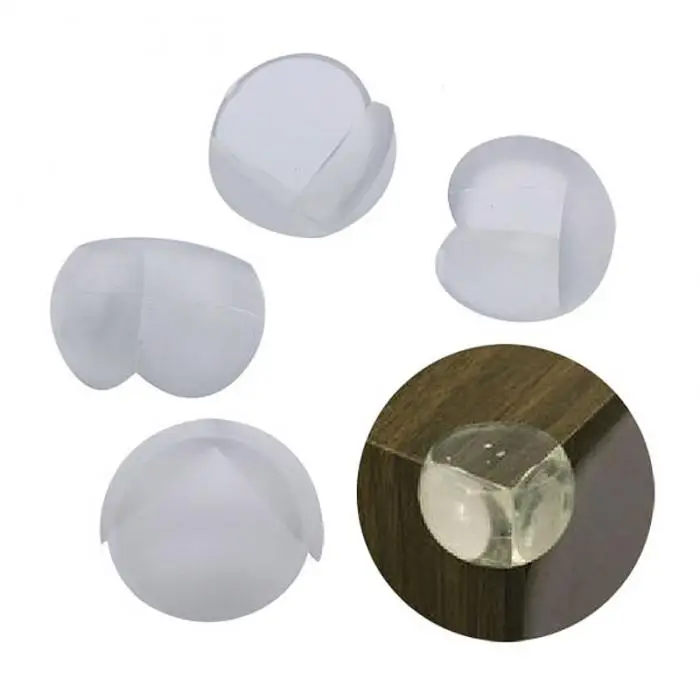 10pcs Table Corner Edge Protection Cover Child Baby Safe Silicone Protector FJ88 3