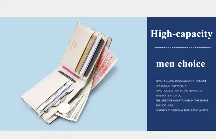 2018 New Men Wallets Fresh Fishon Designer's Purse Men Brand striped Card purse Mens Wallet Wholesale price 13