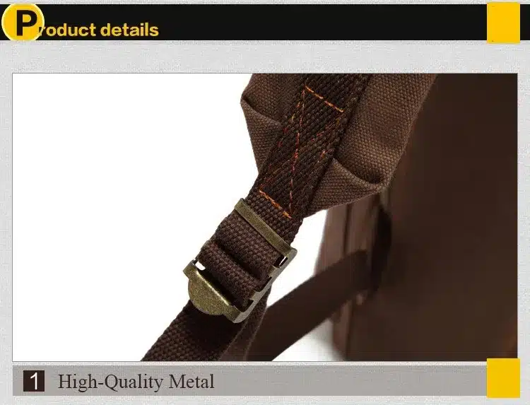 AUGUR New fashion men's backpack vintage canvas backpack school bag men's travel bags large capacity travel laptop backpack bag 11