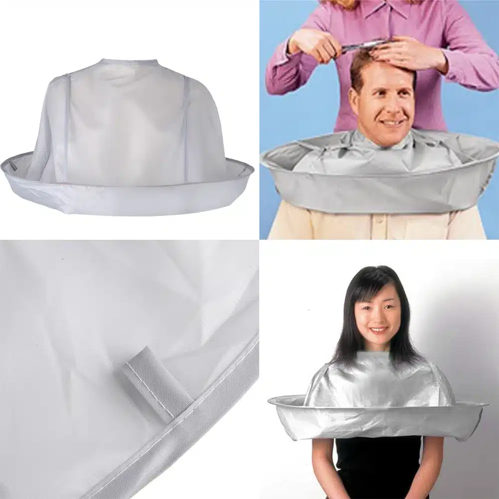 1PC Adult Foldable Hair Cutting Cloak Umbrella Cape Salon Waterproof Barber for Salon Barber Special Hair Styling Accessory 15
