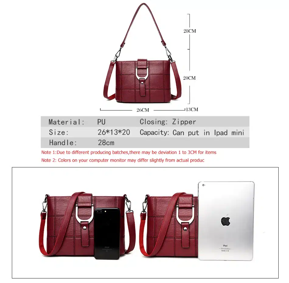 Luxury Women Messenger Bags Designer Woman Bag 2019 Brand Leather Shoulder Bags Tote Bag sac a main femme nouvelle collection 4