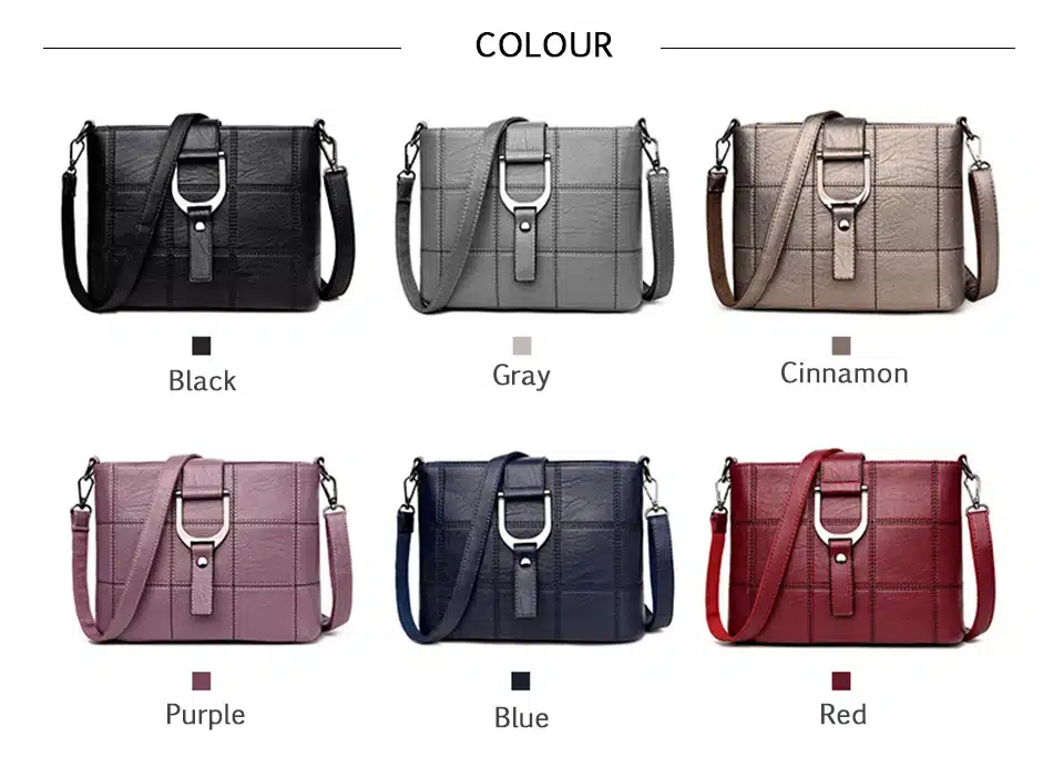 Luxury Women Messenger Bags Designer Woman Bag 2019 Brand Leather Shoulder Bags Tote Bag sac a main femme nouvelle collection 6