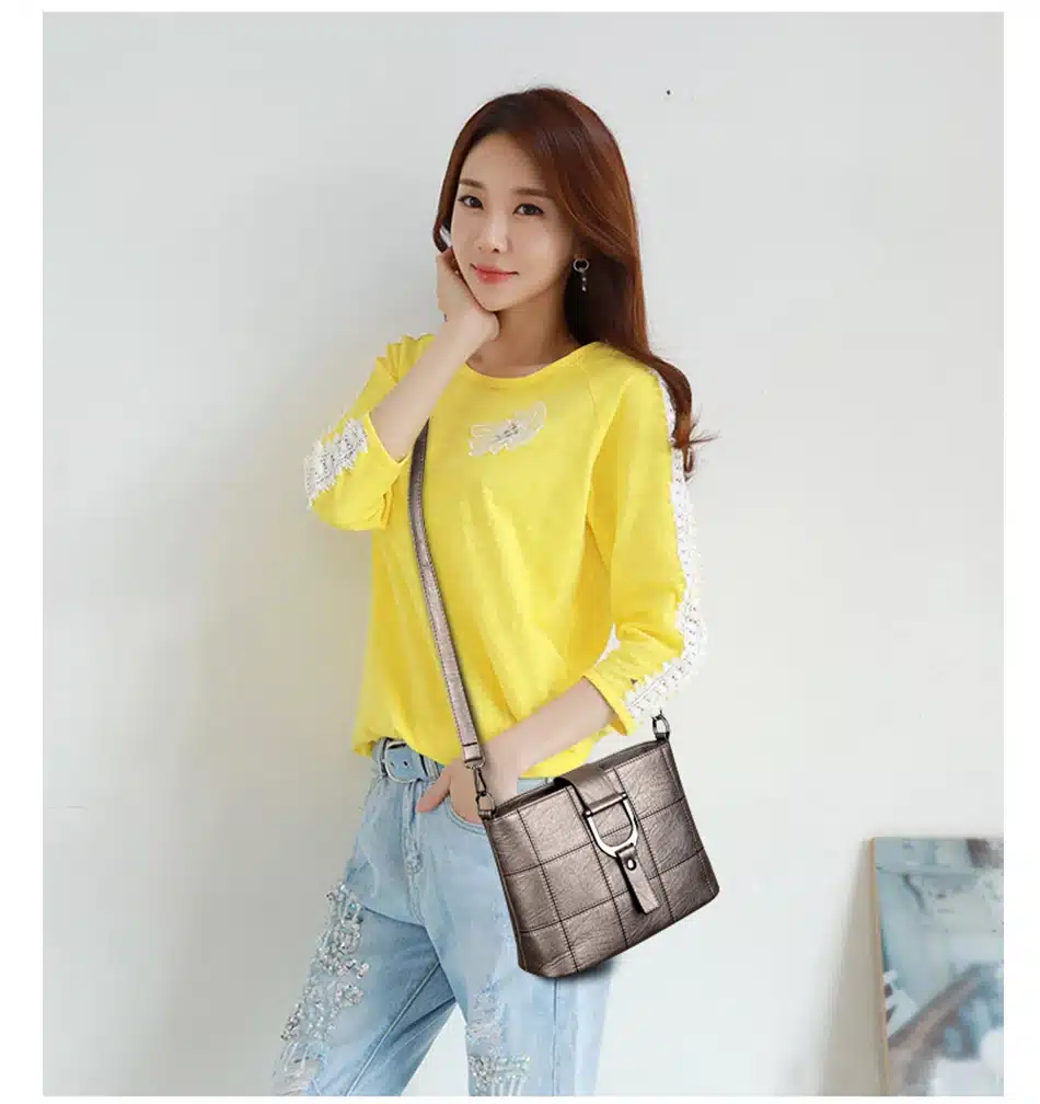 Luxury Women Messenger Bags Designer Woman Bag 2019 Brand Leather Shoulder Bags Tote Bag sac a main femme nouvelle collection 8