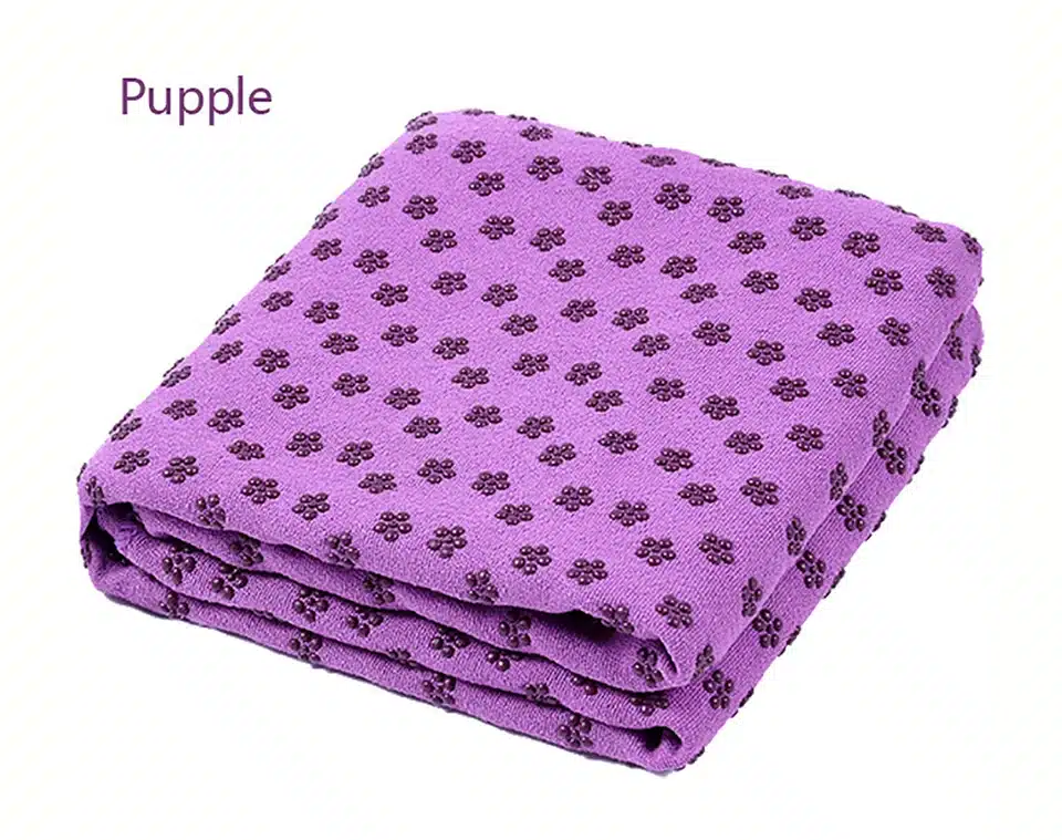 Non Slip Yoga Mat Cover Towel Anti Skid Microfiber Yoga Mat Size 183cm*61cm 72''x24'' Shop Towels Pilates Blankets Fitness 1