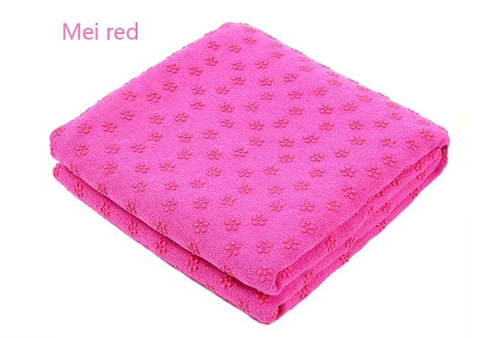 Non Slip Yoga Mat Cover Towel Anti Skid Microfiber Yoga Mat Size 183cm*61cm 72''x24'' Shop Towels Pilates Blankets Fitness 2