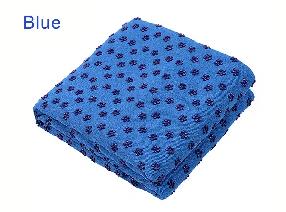Non Slip Yoga Mat Cover Towel Anti Skid Microfiber Yoga Mat Size 183cm*61cm 72''x24'' Shop Towels Pilates Blankets Fitness 4