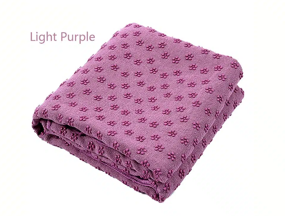 Non Slip Yoga Mat Cover Towel Anti Skid Microfiber Yoga Mat Size 183cm*61cm 72''x24'' Shop Towels Pilates Blankets Fitness 7