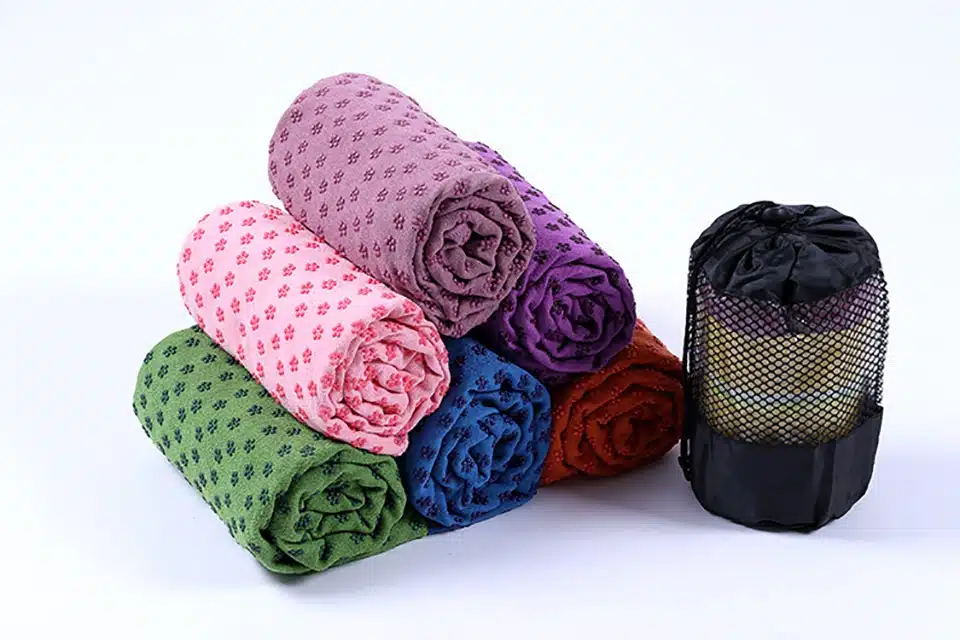 Non Slip Yoga Mat Cover Towel Anti Skid Microfiber Yoga Mat Size 183cm*61cm 72''x24'' Shop Towels Pilates Blankets Fitness 8