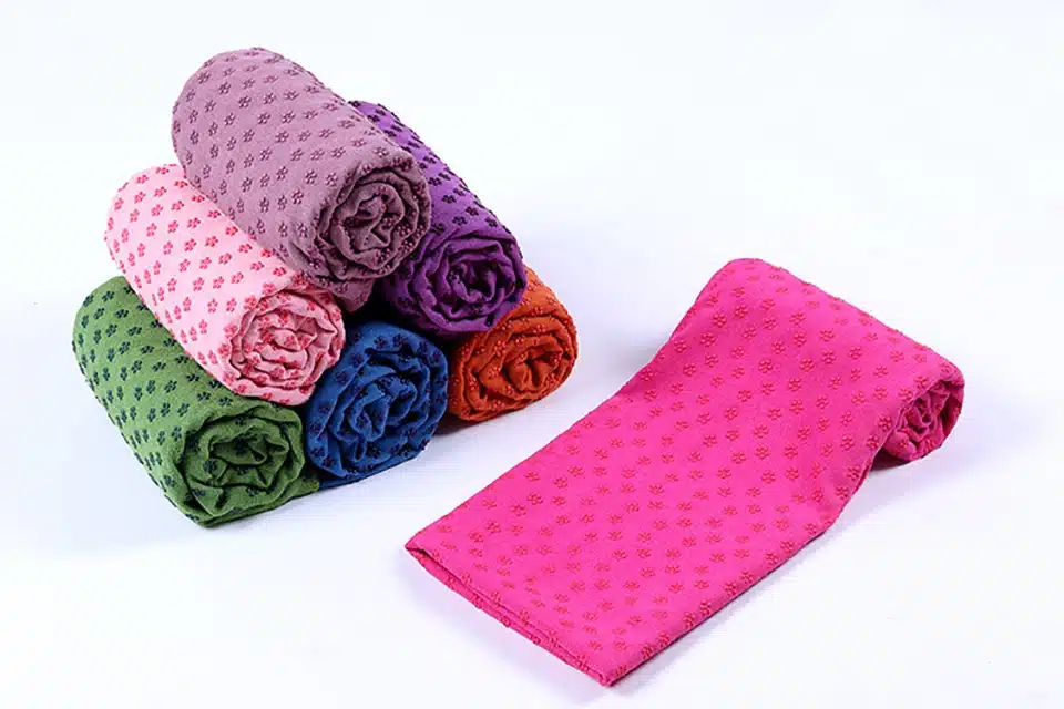 Non Slip Yoga Mat Cover Towel Anti Skid Microfiber Yoga Mat Size 183cm*61cm 72''x24'' Shop Towels Pilates Blankets Fitness 9