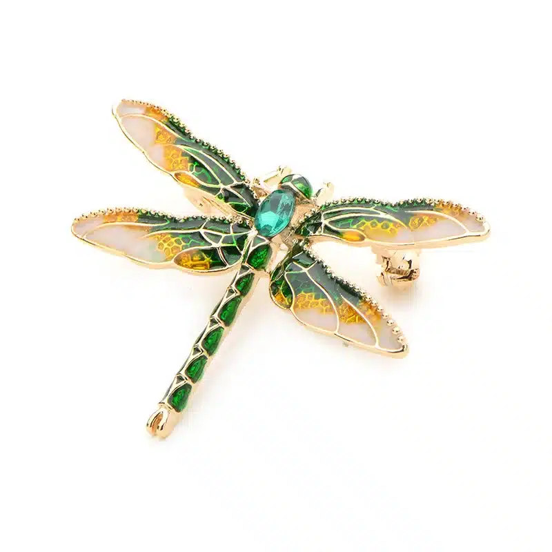 Wuli&Baby Green Purple Enamel Dragonfly Insects Brooches For Women And Men Alloy Metal Banquet Weddings Brooches Pins Gifts 21