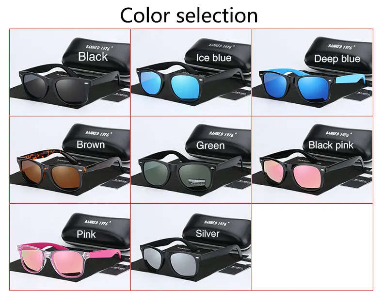 2017 fashion classic HD Polarized UV400 Sunglasses men Cool driving fashion shades vintage brand women Sun Glasses oculos de sol 11