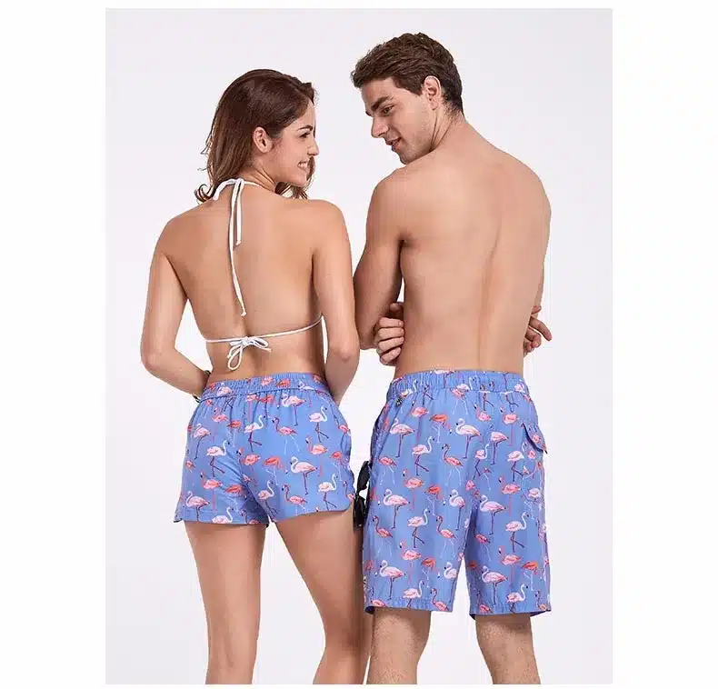 Couple board shorts swimming trunks liner joggers running sweat swimsuit beach surfing boardshort sport Fitness plus bermudas B5 8