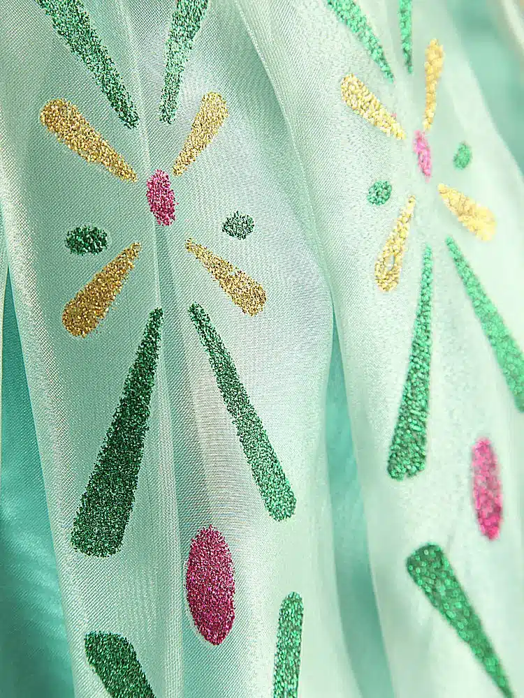 2016 Anna dress Princess girls costume for kids party disfraces princesa vestido ana de festa Carnaval fantasia infantil meninas 16