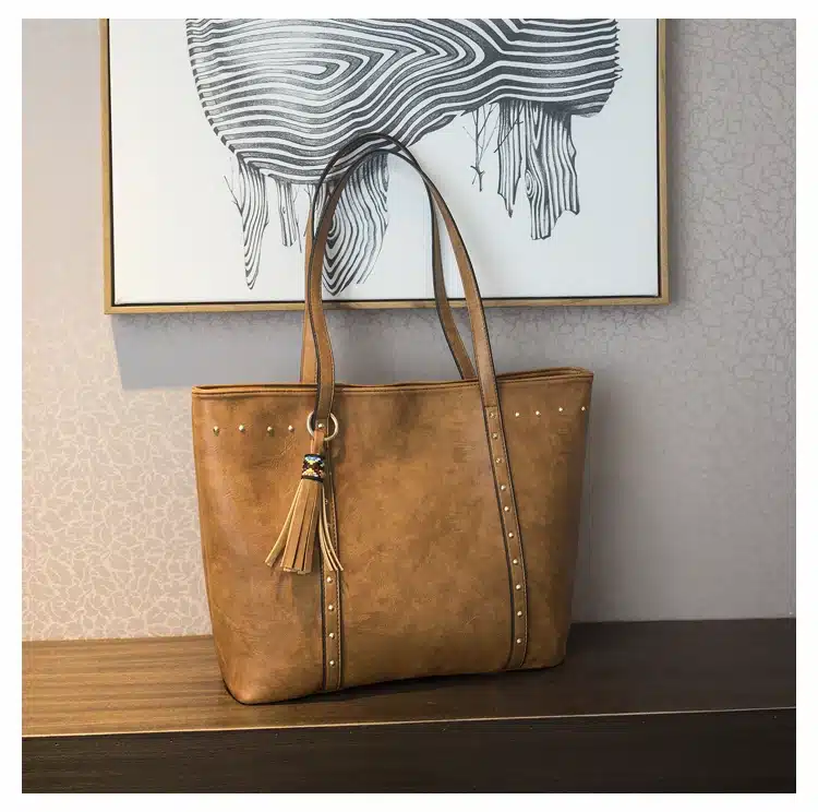 Women Handbag Casual Tassel Women Shoulder Bag 11