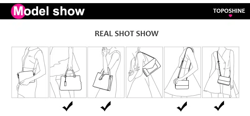 Toposhine Large Capacity Women Bags Fashion Shopping Bag Double Pocket Girl Casual Tote 2019 Young Lady Handbags Shoulder Bag 9